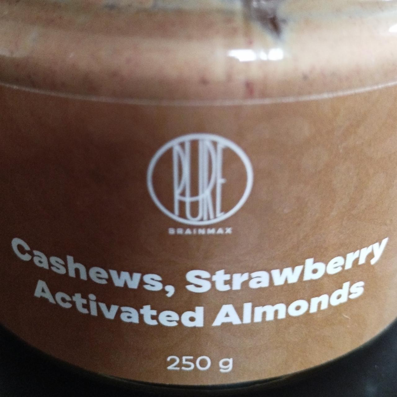Fotografie - Oříškový krém Cashews, Strawberry Activated Almonds