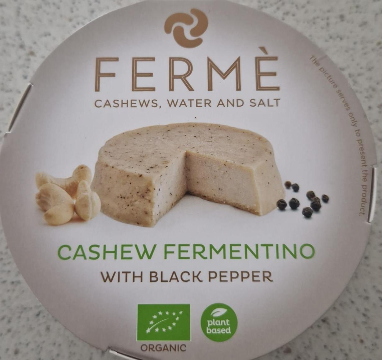 Fotografie - Cashew Fermentino with black pepper Fermé