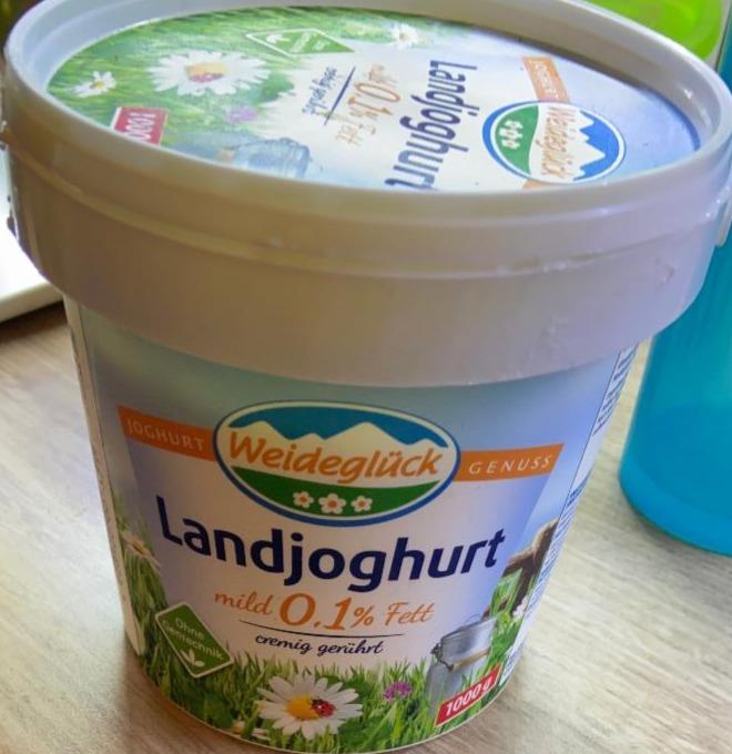 Fotografie - Landjoghurt mild 0,1% Fett Weideglück
