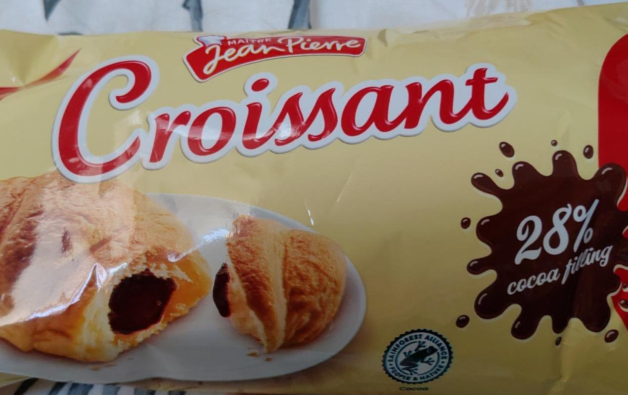 Fotografie - Croissant 28% cocoa filling Maître Jean Pierre