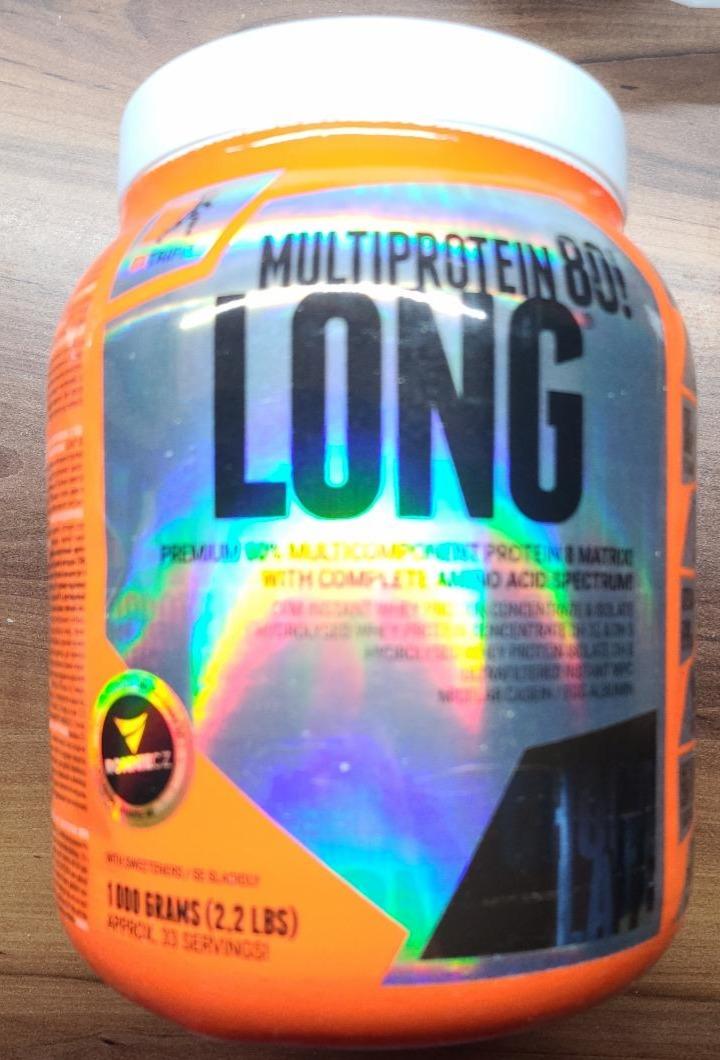 Fotografie - LONG 80 MULTIPROTEIN chocolate Extrifit