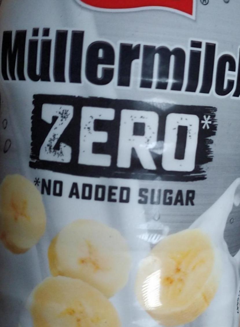Fotografie - Müllermilch Zero 0% Zucker zusatz