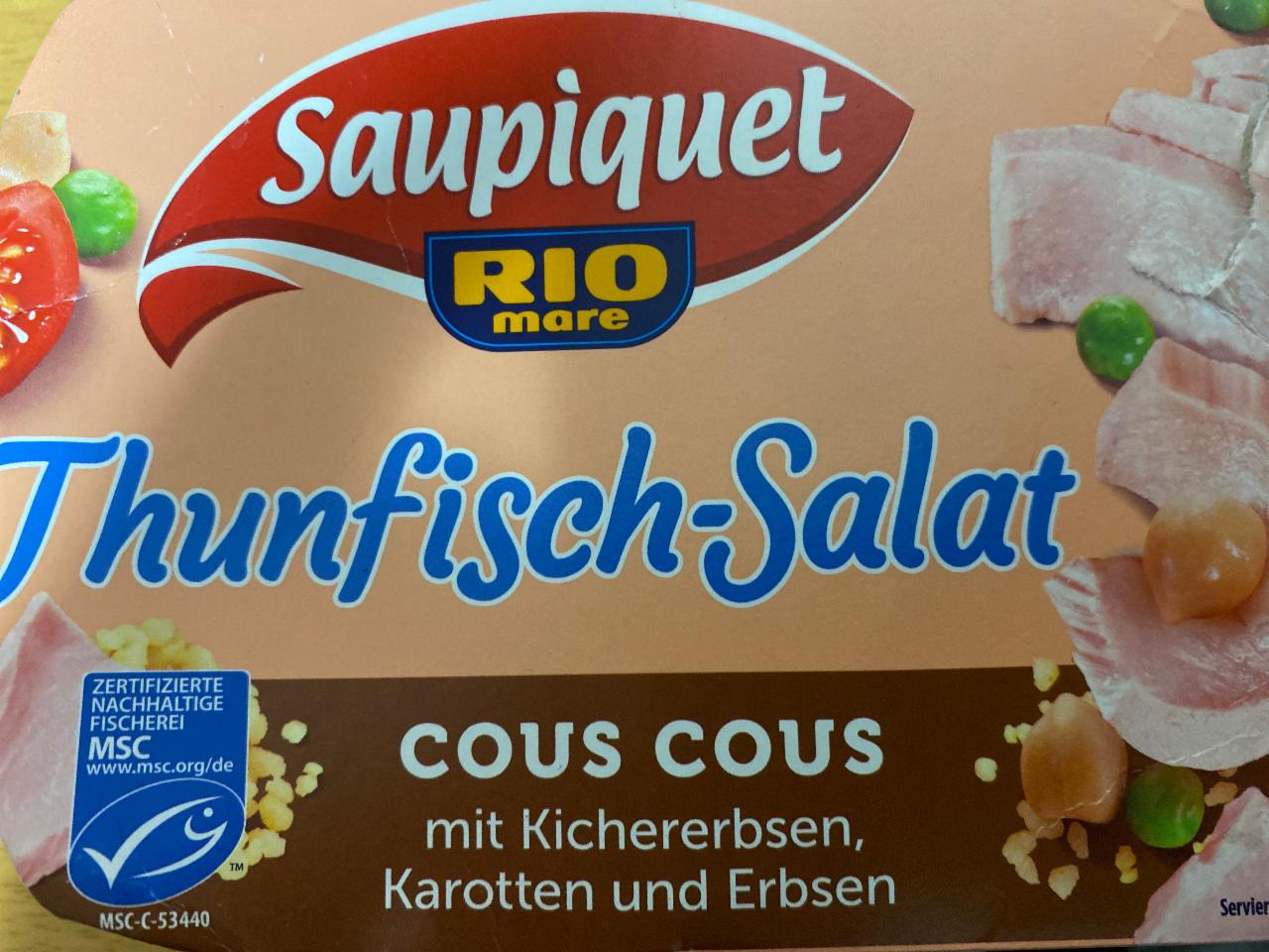 Fotografie - Saupiquet Thunfisch-Salat Cous Cous Rio mare