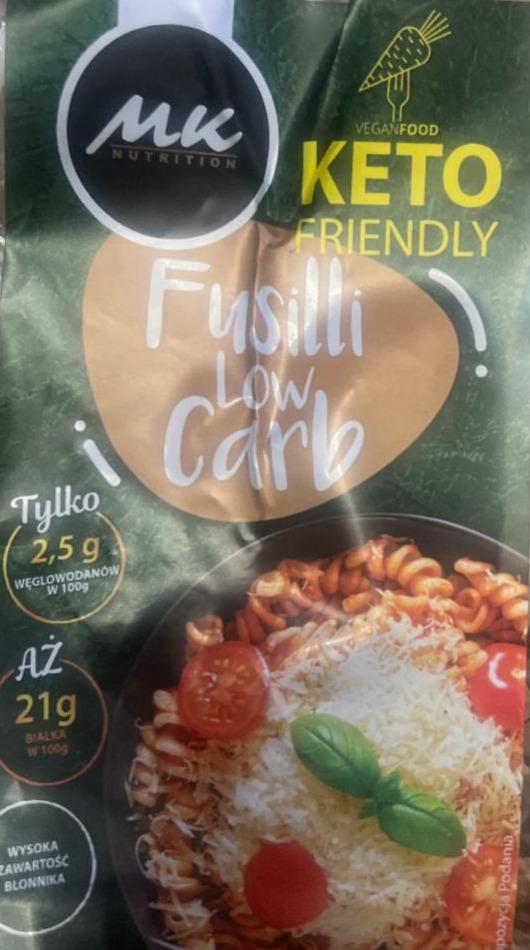 Fotografie - Fusilli low card Keto friendly MK nutrition