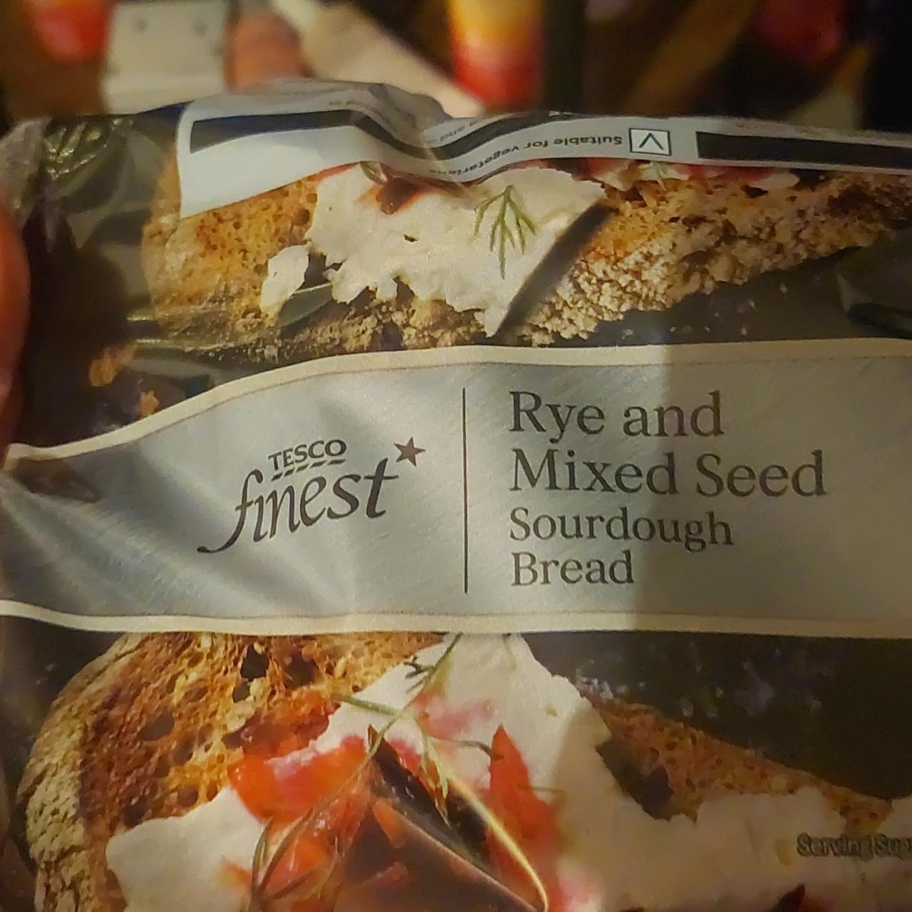 Fotografie - Rye and Mixed Seed Sourdough Bread Tesco