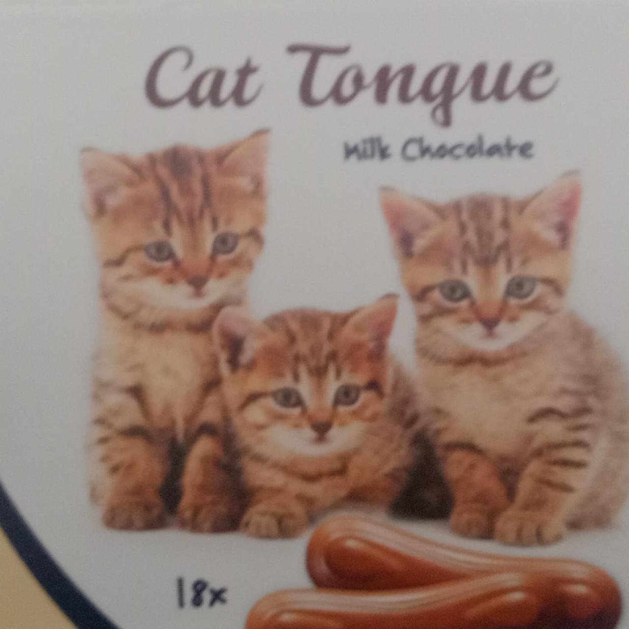 Fotografie - Cat tongue Milk Chocolate Mister Choc