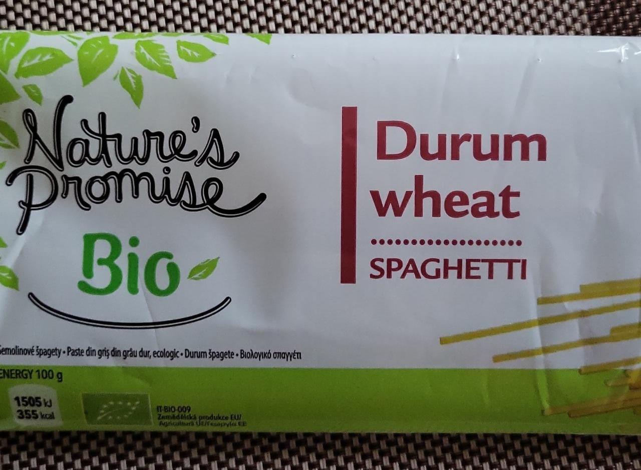 Fotografie - Bio Durum wheat Spaghetti Nature's Promise