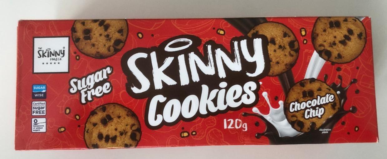 Fotografie - Skinny Cookies Chocolate Chip The Skinny Food Co