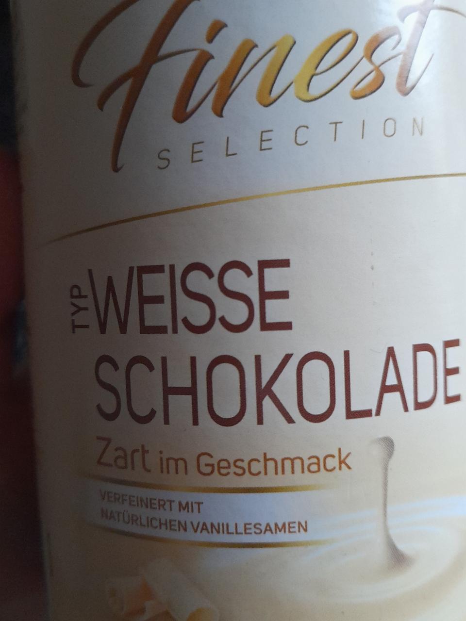 Fotografie - Finest Selection Typ Weisse Schokolade Krüger