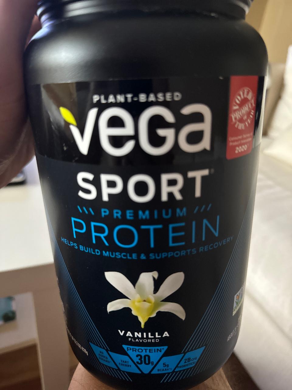 Fotografie - Sport premium protein Vanilla Vega
