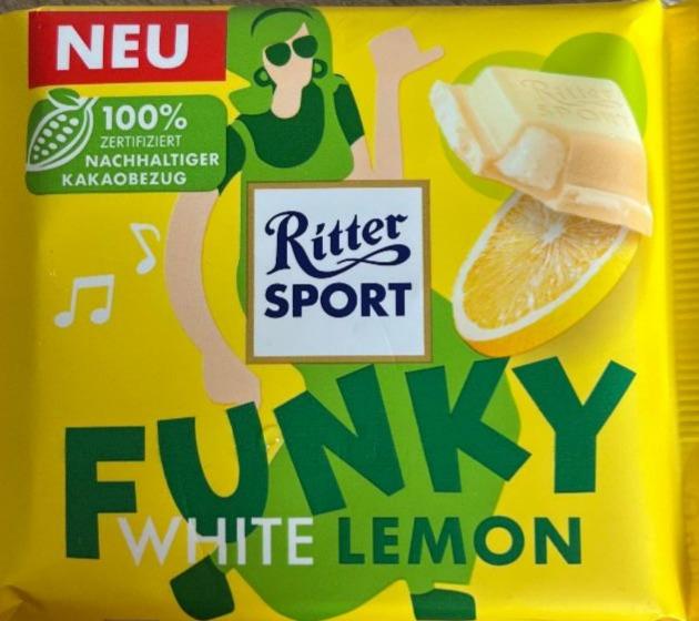 Fotografie - Funky White Lemon Ritter Sport