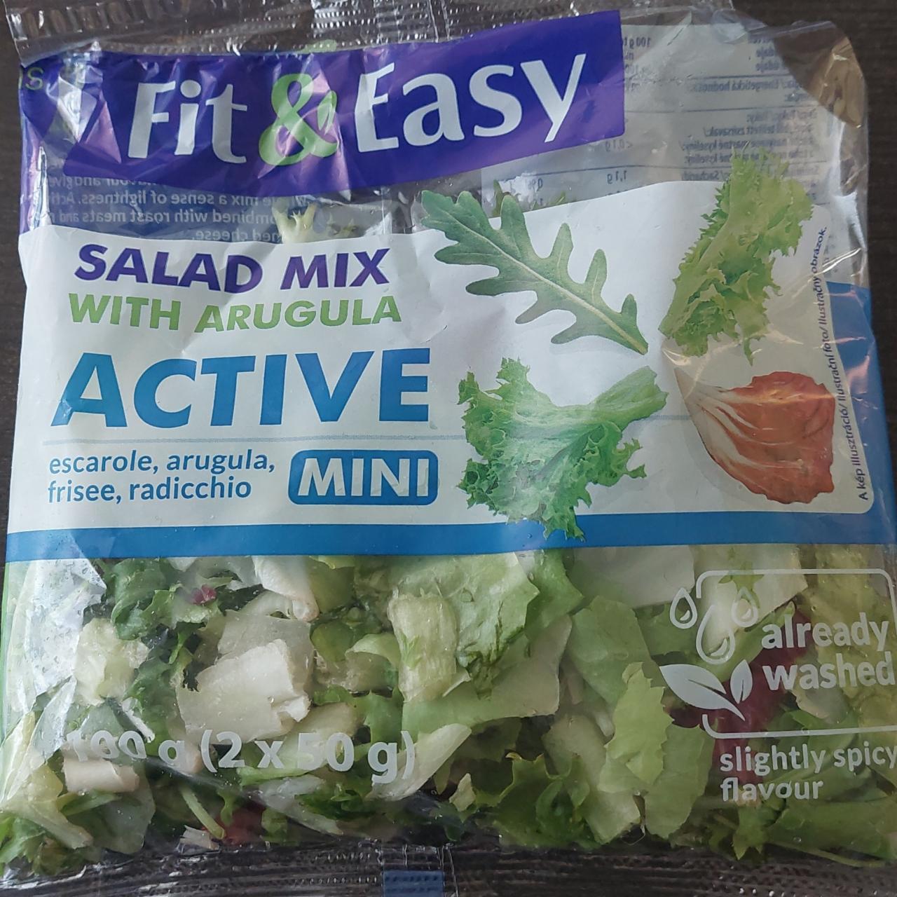 Fotografie - Salad mix with arugula Active Fit&Easy