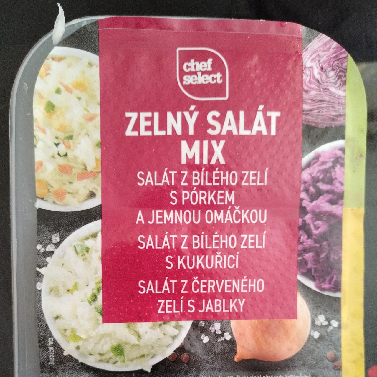 Fotografie - Zelný salát mix Salát z bílého zelí s kukuřicí Chef Select