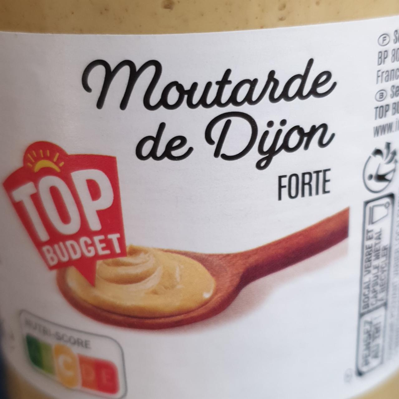 Fotografie - Moutarde de Dijon Forte Top Budget