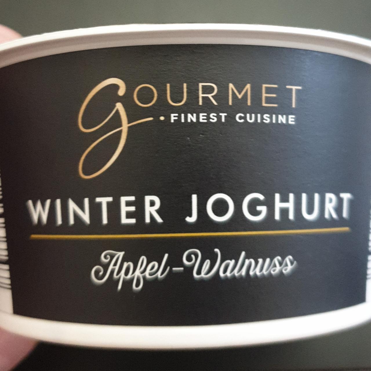 Fotografie - Winter Joghurt Apfel Walnuss Gourmet finest cuisine