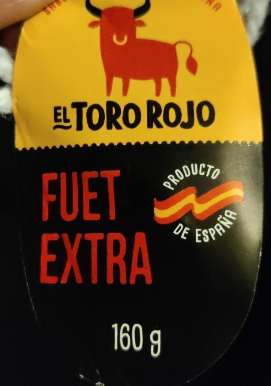 Fotografie - Fuet Extra El Toro Rojo