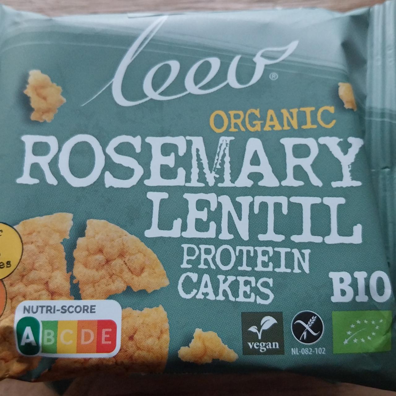 Fotografie - Organic Rosemary Lentil Protein Cakes Leev