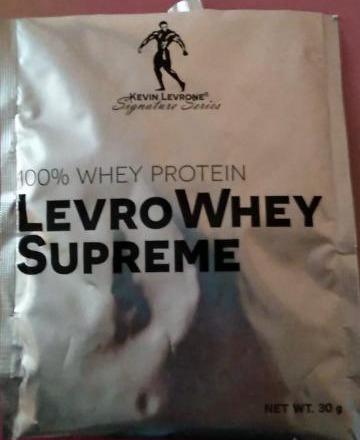 Fotografie - Levrowhey Supreme 100% whey protein čokoláda