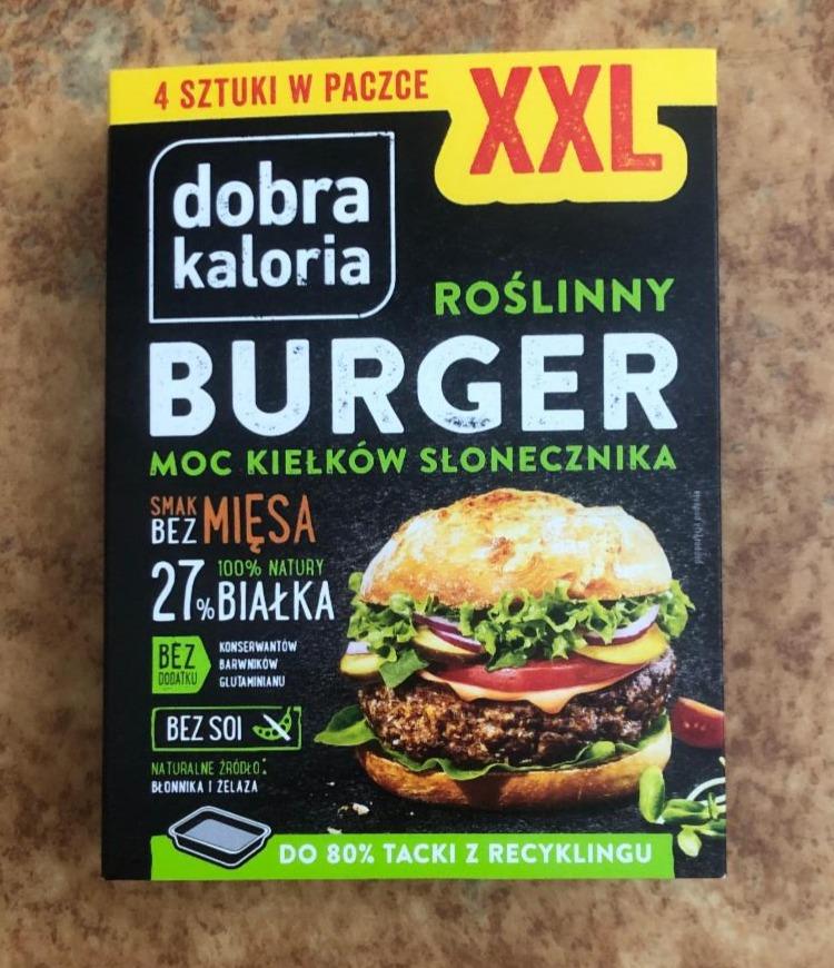 Fotografie - Roślinny Burger Dobra Kaloria