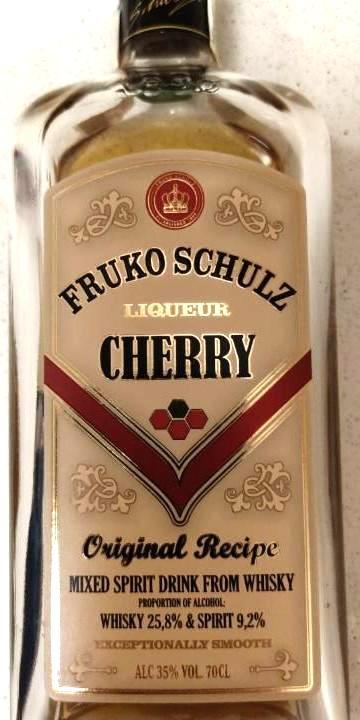 Fotografie - Liqueur cherry (višňový likér) Fruko Schulz