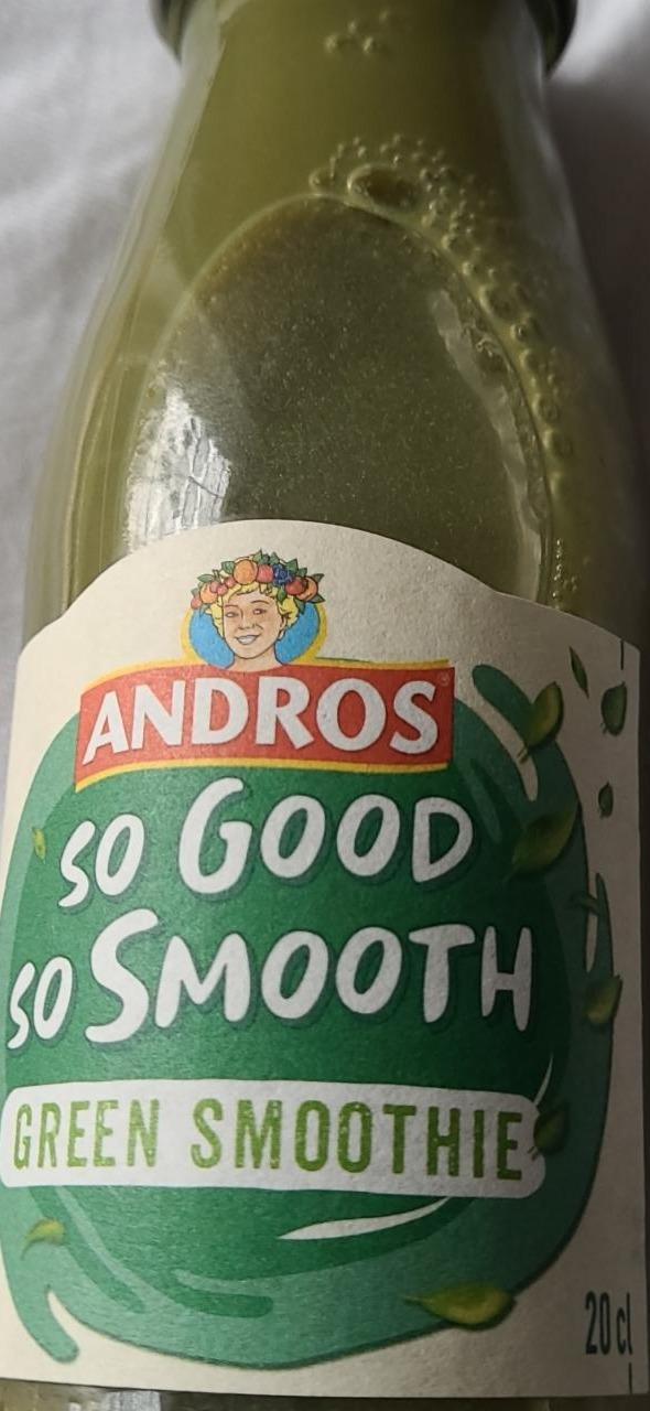 Fotografie - so good so smooth Green smoothie Andros