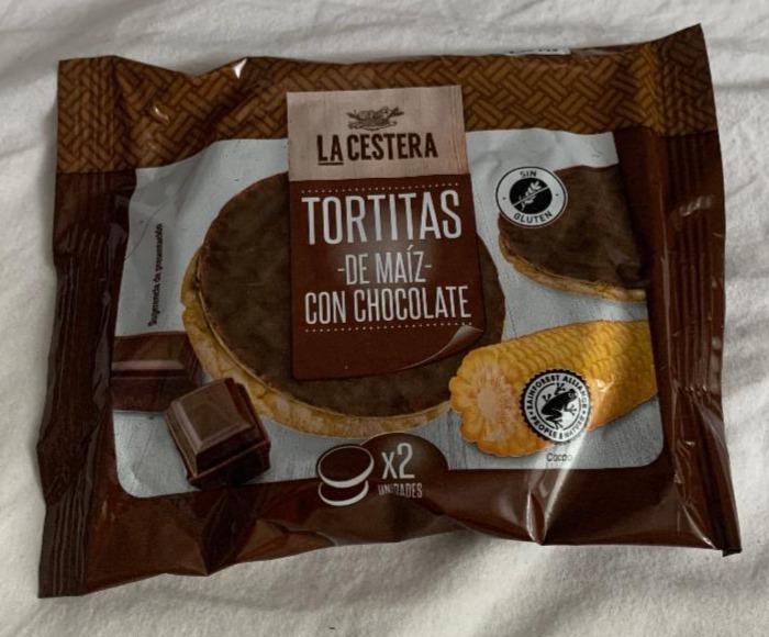 Fotografie - Tortitas de maíz con chocolate La Cestera