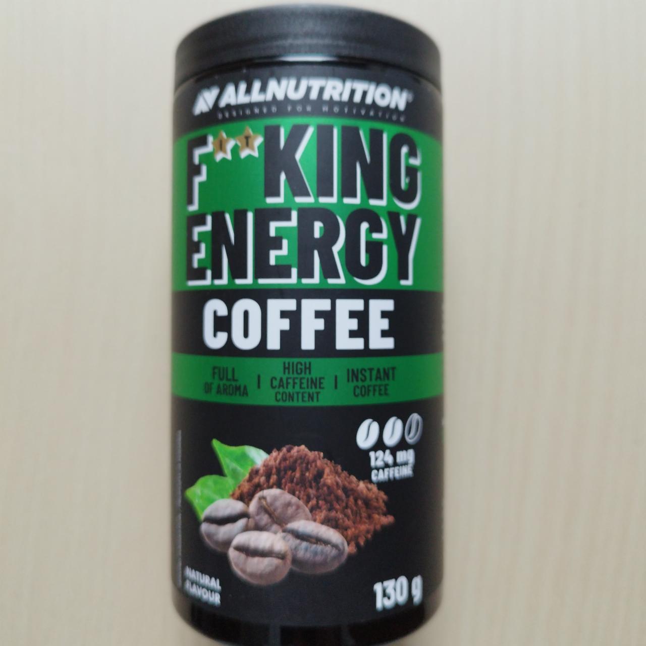 Fotografie - Fitking energy Coffee Allnutrition
