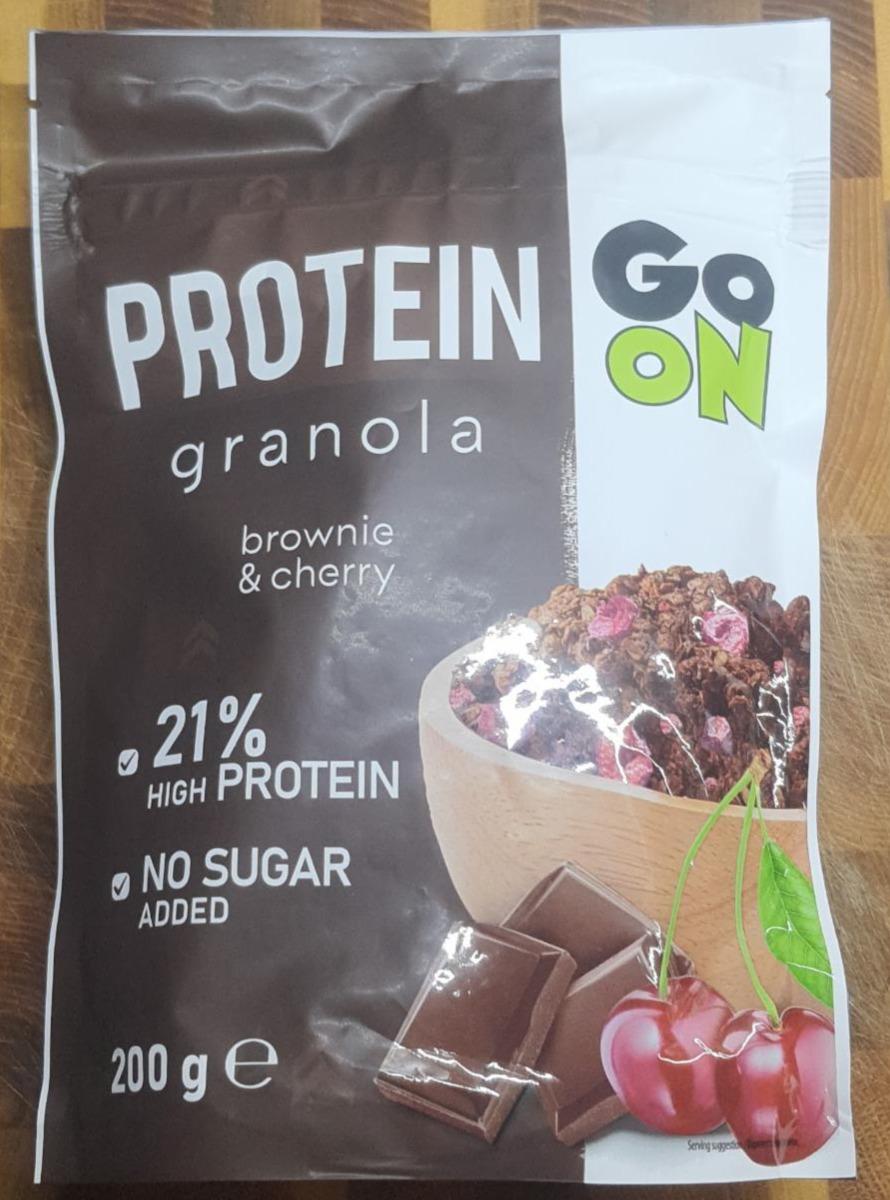 Fotografie - Protein Granola Brownie & Cherry Go On!