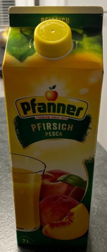 Fotografie - broskvový nápoj Pfanner