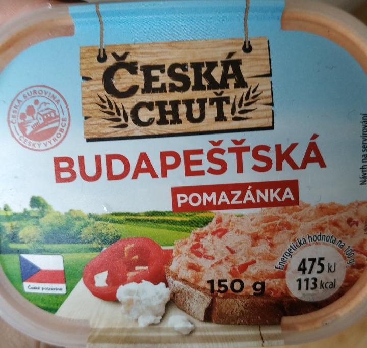 Fotografie - Budapeštská pomazánka Česká chuť