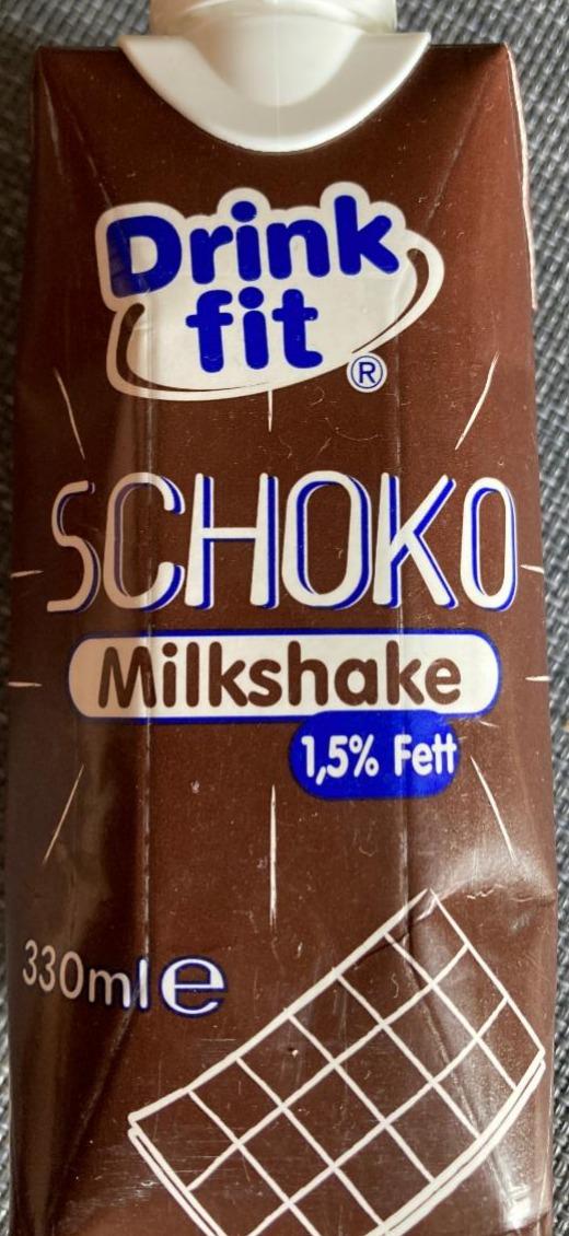Fotografie - Schoko Milkshake Drink Fit
