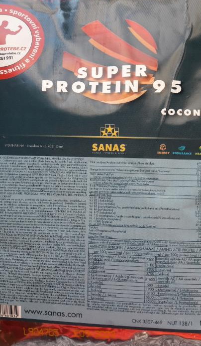 Fotografie - Super Protein 95 Coconut Sanas