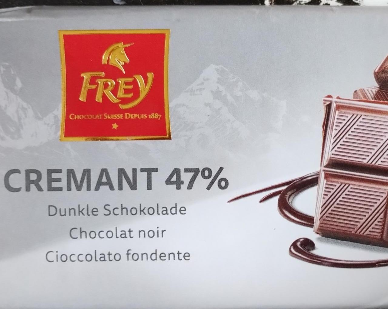 Fotografie - Cremant 47% Dunkle Schokolade Frey