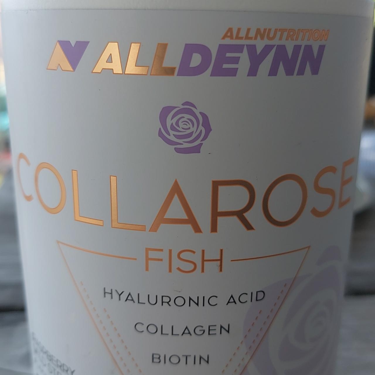 Fotografie - Alldeynn Collarose Fish Collagen Raspbery & Wild Strawberry Allnutrition