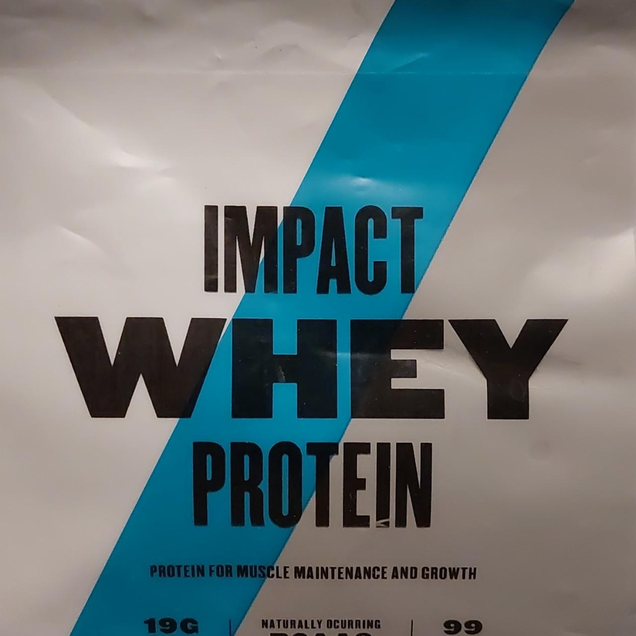 Fotografie - Impact whey protein Myprotein