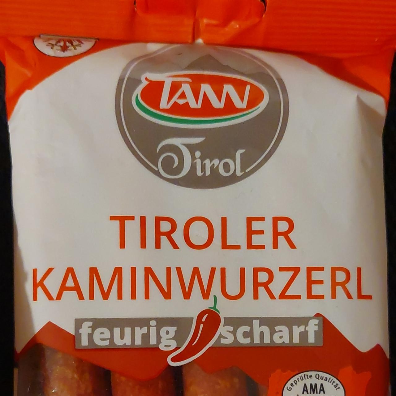 Fotografie - Tiroler Kaminwurzerl feurig scharf Tirol Tann