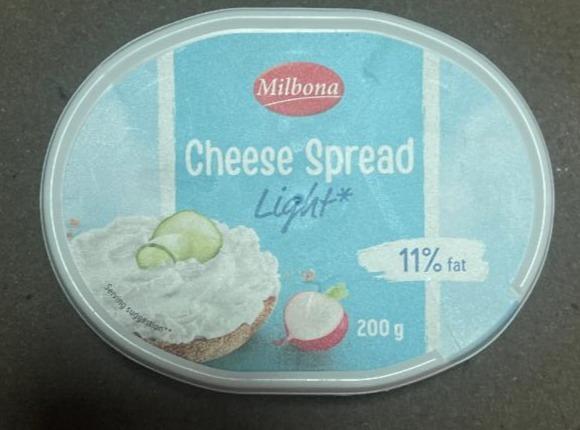 Fotografie - Cheese spread light 11% fat Milbona