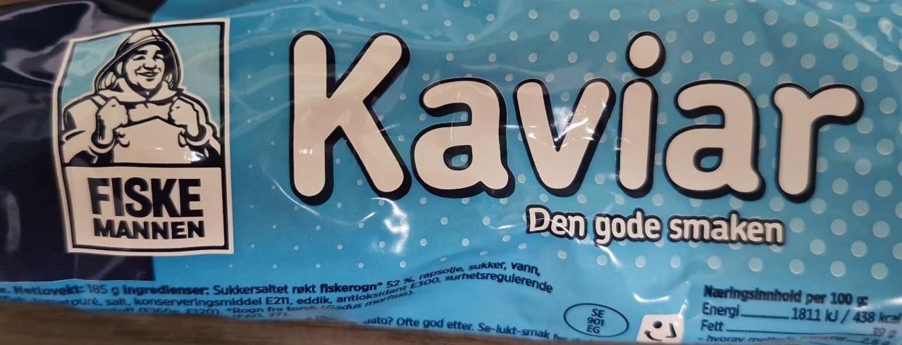 Fotografie - Kaviar den gode smaken Fiskemannen