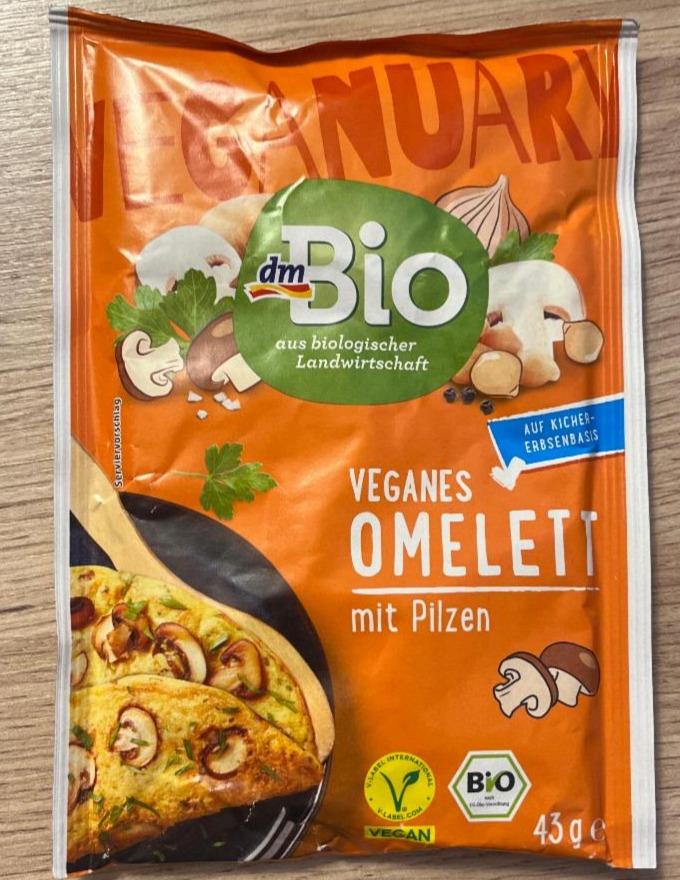Fotografie - Vegans omelett mit pilzen dmBio