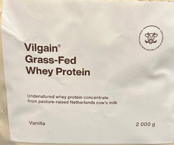 Fotografie - Grass-Fed Whey Protein Vanilla Vilgain