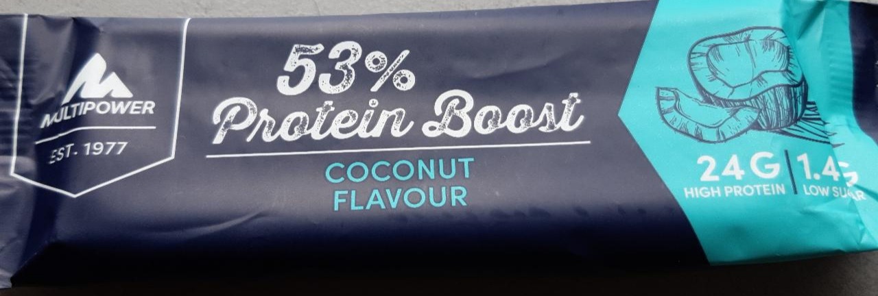 Fotografie - 53% High Protein Bar Coconut Flavour - Multipower