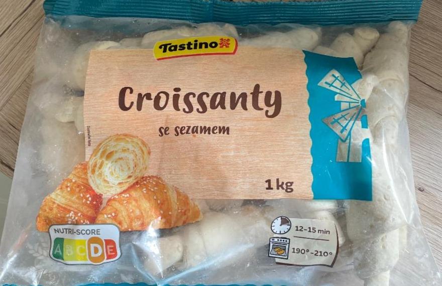 Fotografie - Croissanty se sezamem Tastino
