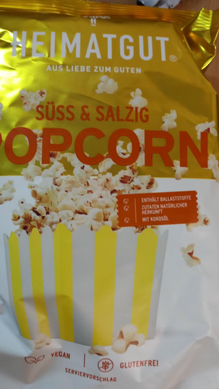 Fotografie - Bio Popcorn süss & salzig Heimatgut