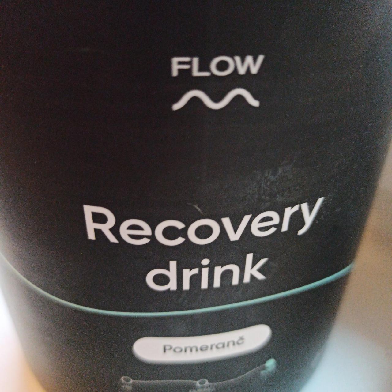 Fotografie - Recovery drink Pomeranč Flow