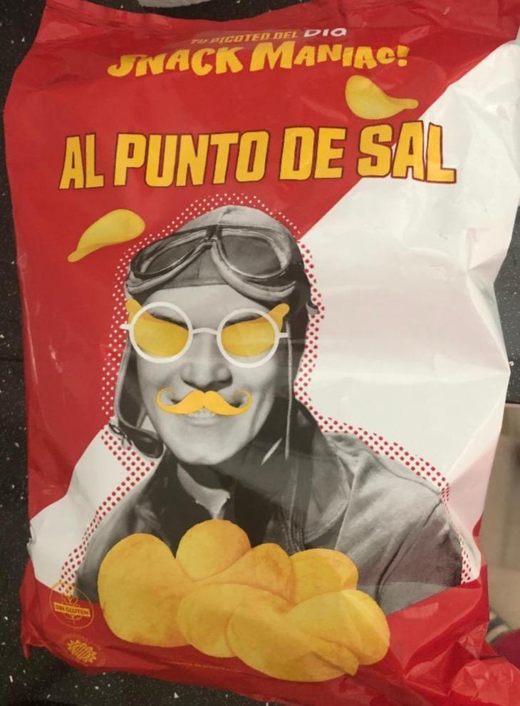 Fotografie - Patatas Fritas Dia Al Punto de sal Dia Snack Maniac
