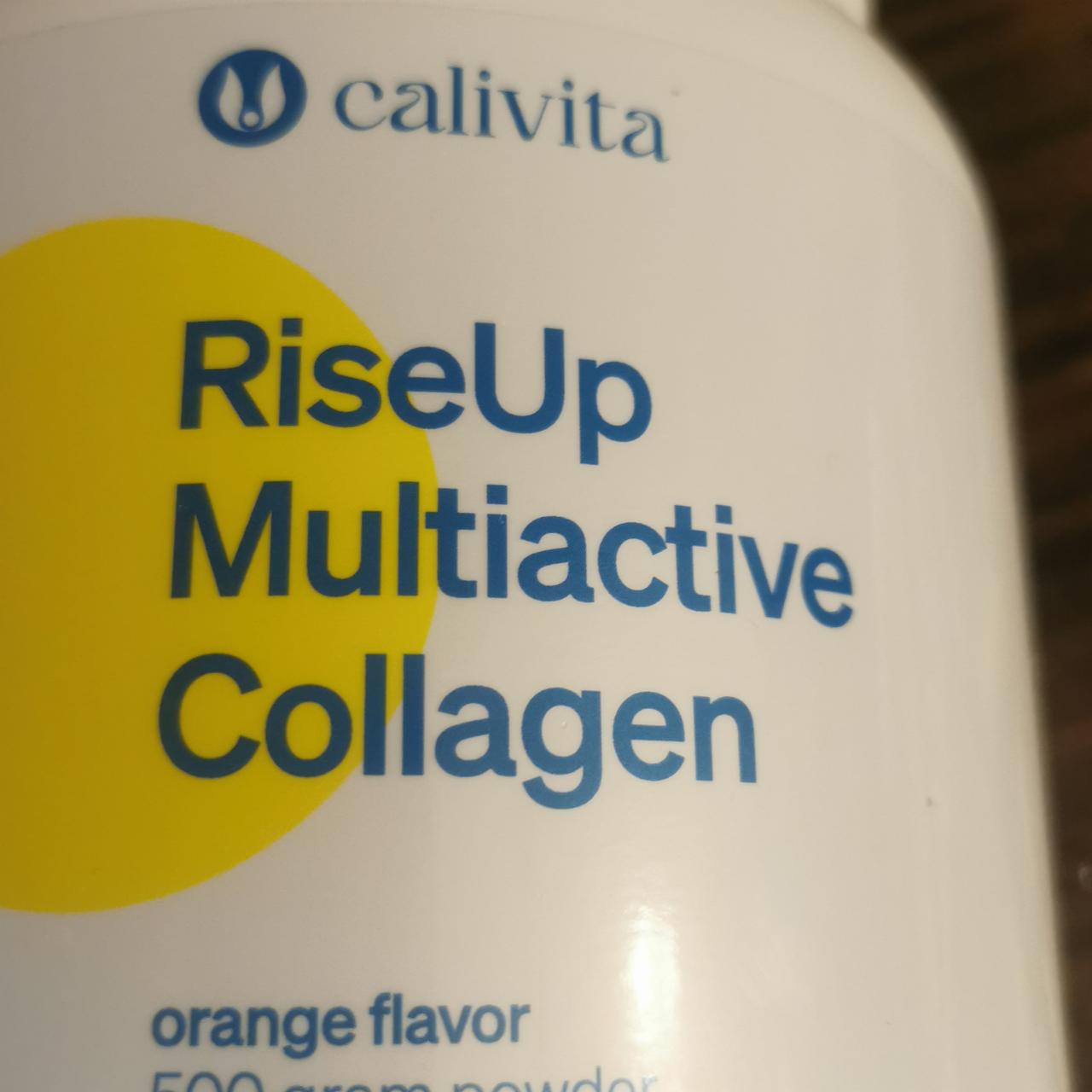 Fotografie - RiseUp Multiactive Collagen orange flavor Calivita