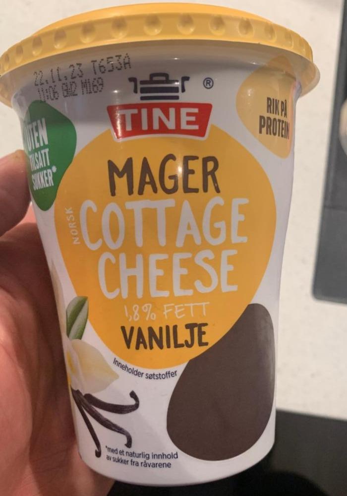 Fotografie - Cottage Cheese Mager 2% Vanilje Tine