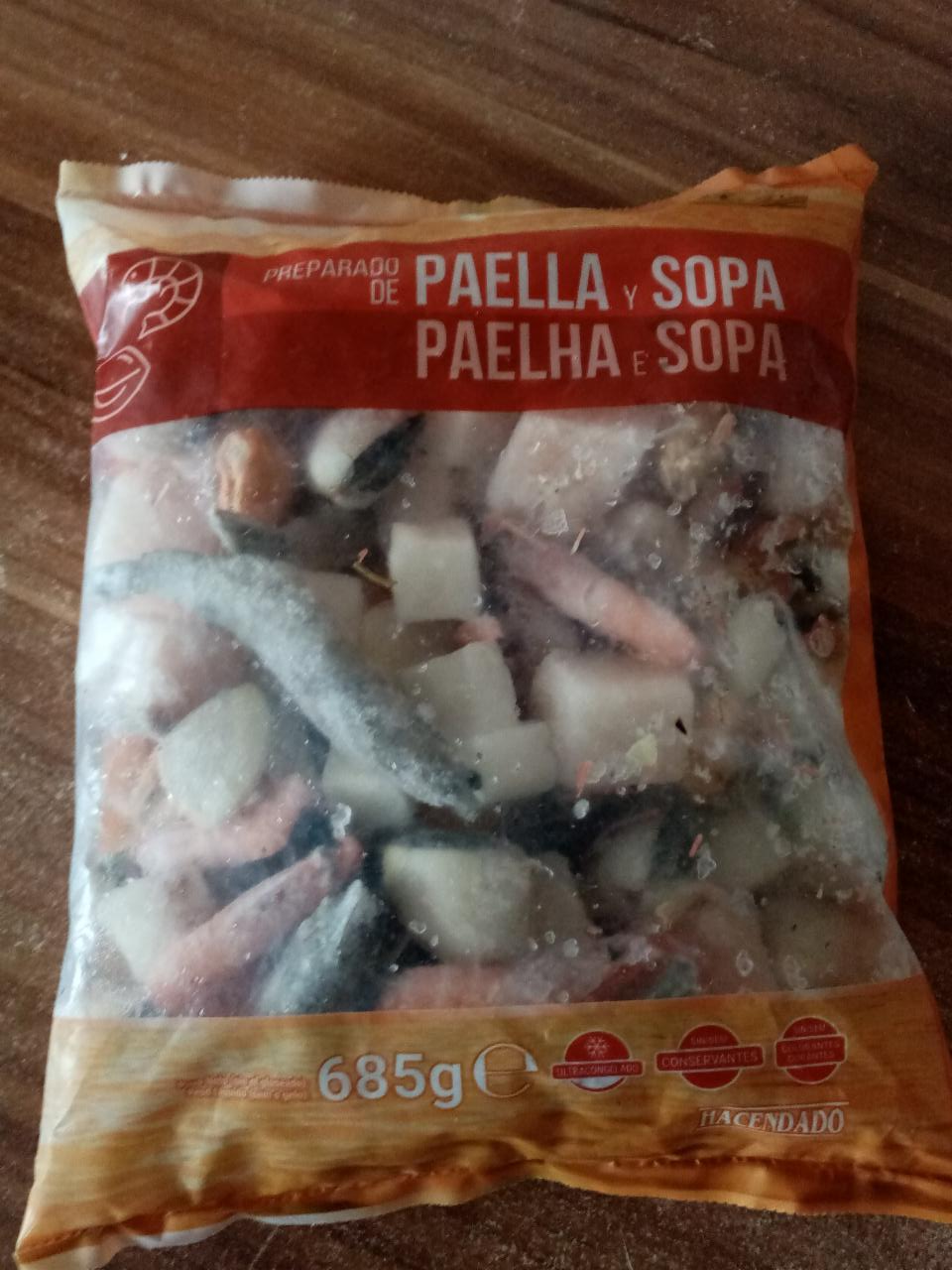 Fotografie - Preparado de Paella y Sopa Hacendado