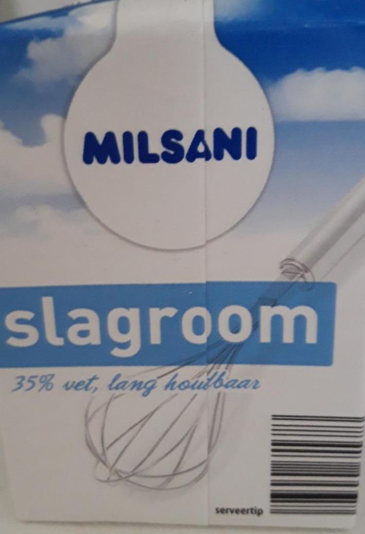 Fotografie - Slagroom 35% vet Milsani