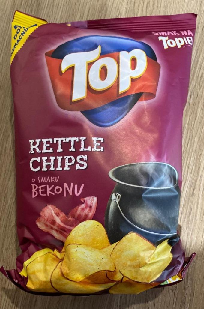 Fotografie - Kettle chips o smaku Bekonu Top